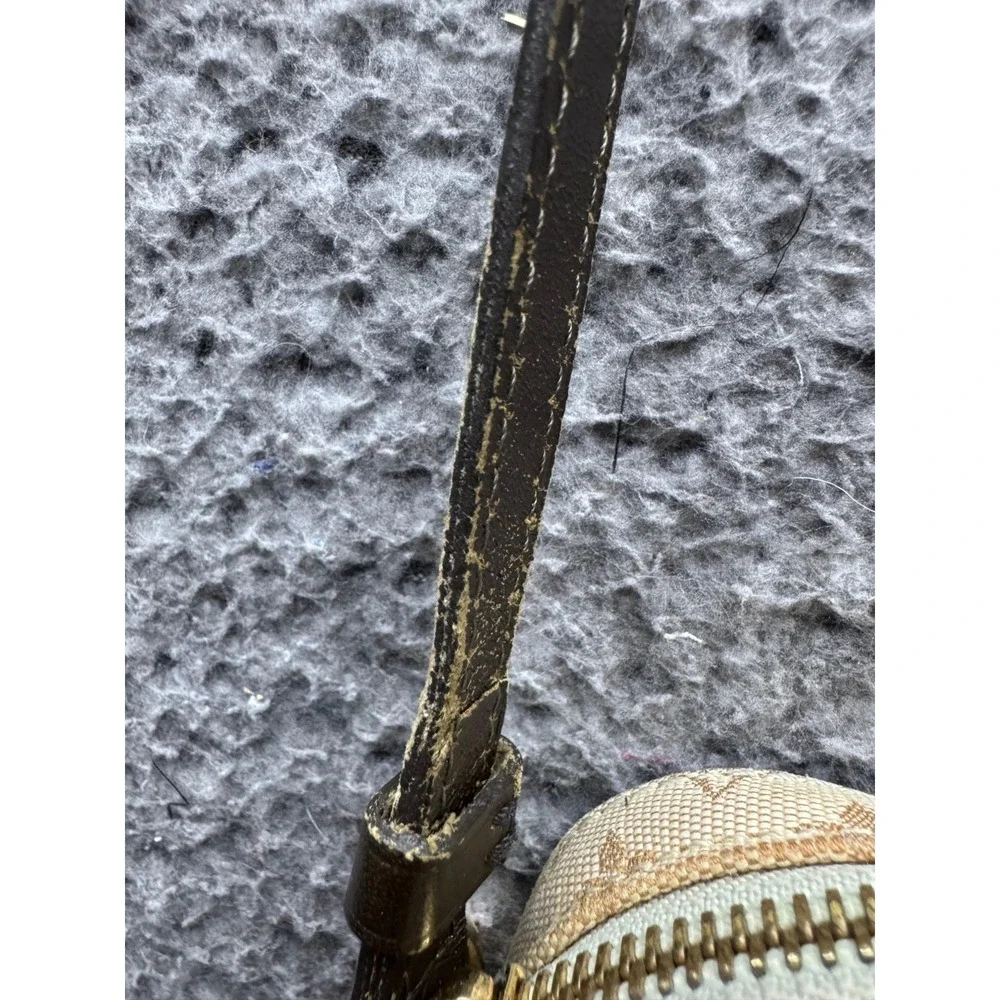 Louis Vuitton LV Monogram Mini Lin Canvas Leather Juliette Crossbody Bag Beige - Picture 13 of 16